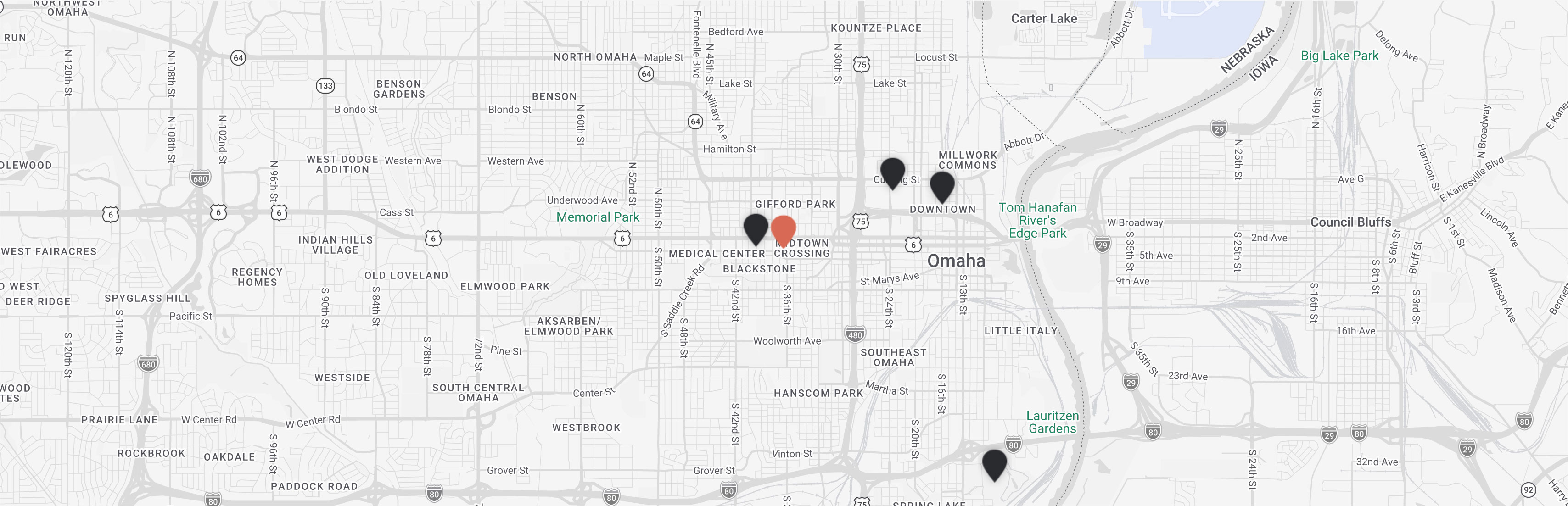Kimpton Cottonwood map location and area