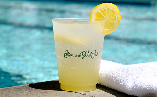 cocktail by the pool